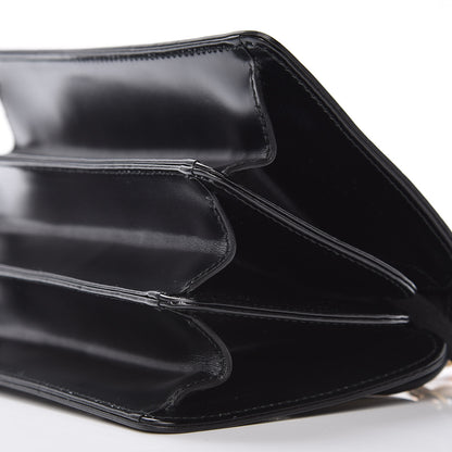 Gucci Calfskin Bamboo Mini Thiara Top Handle Bag Black 6 of 9