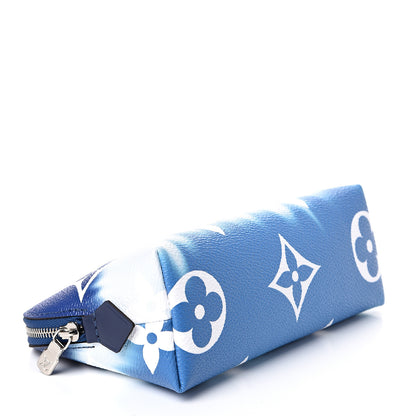 Louis Vuitton Monogram Giant Escale Cosmetic Pouch Blue 3 of 8
