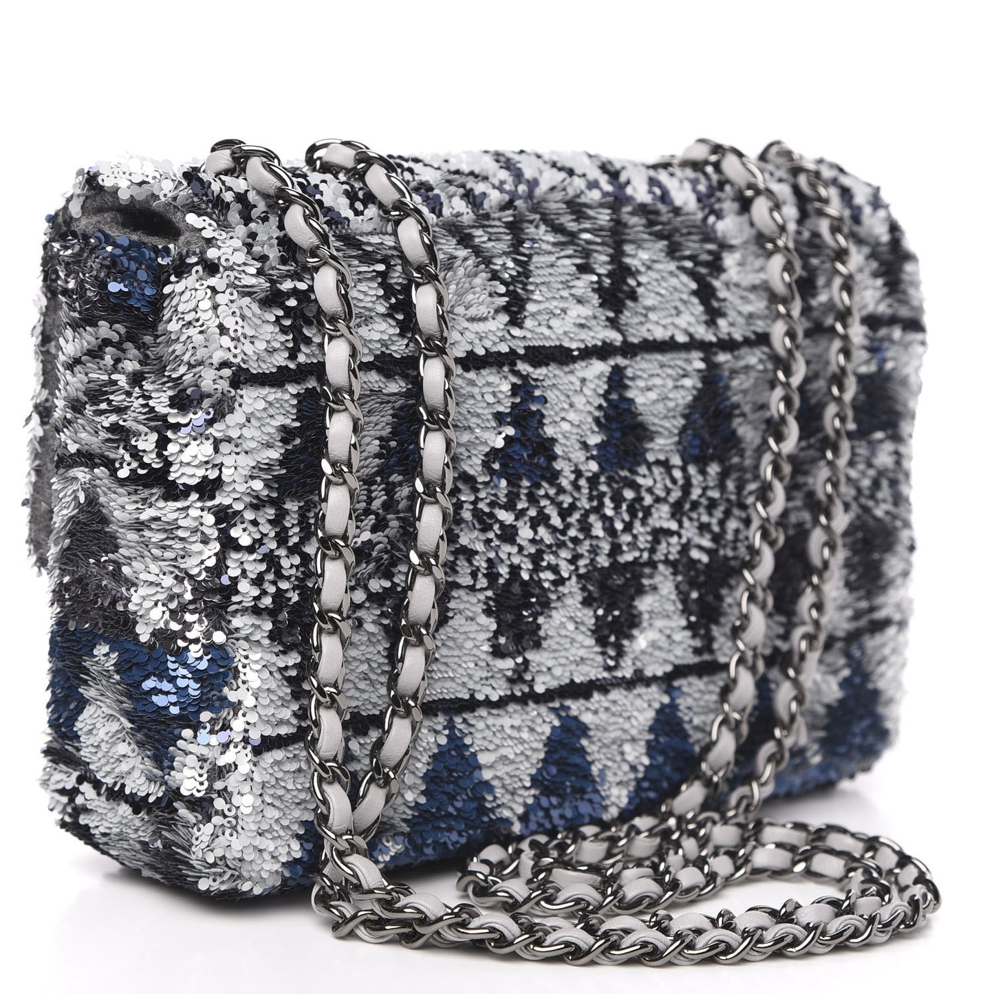 Sequin Mini Rectangular Flap Multicolor