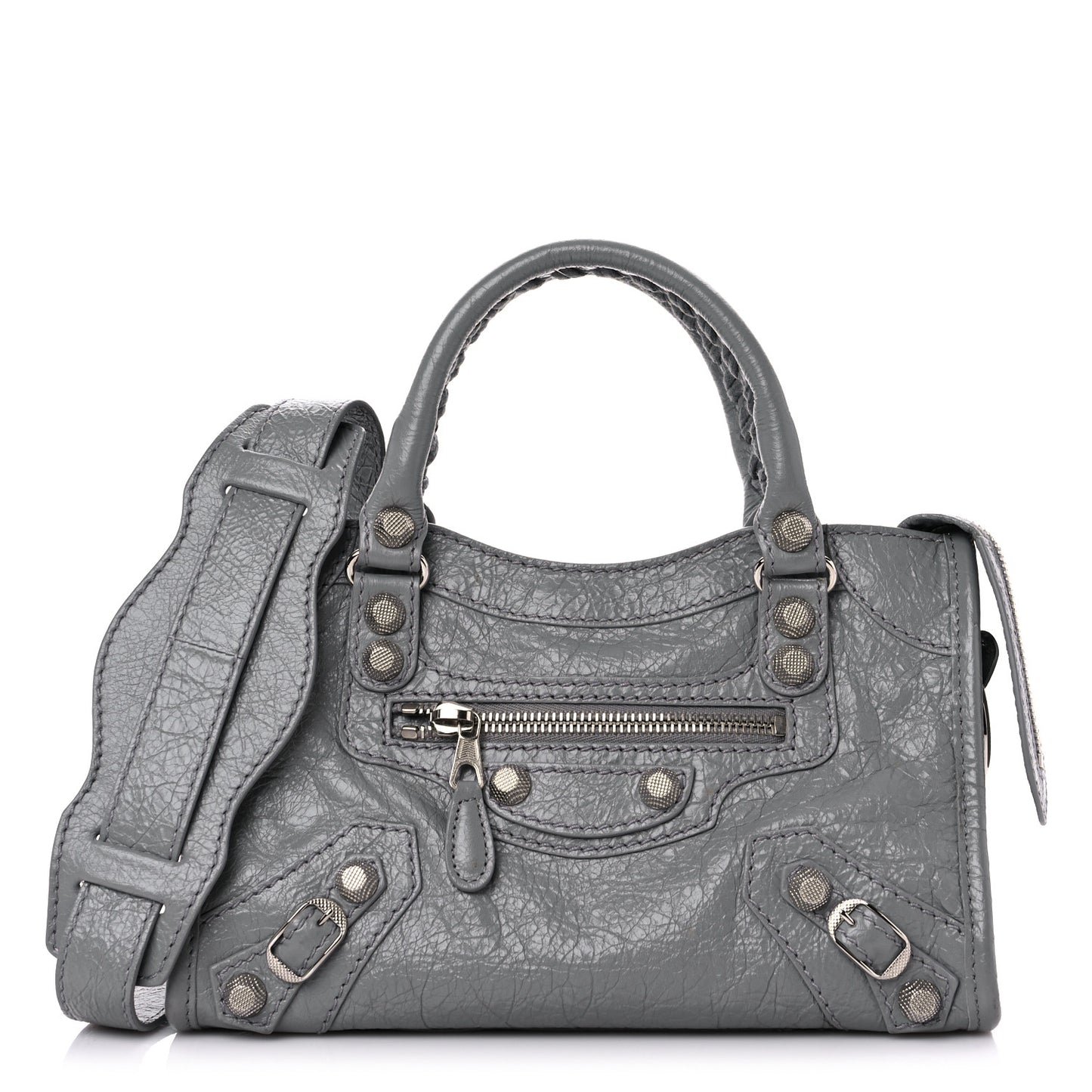 Agneau Giant 12 Silver Hardware Mini City Gris Haussmannien