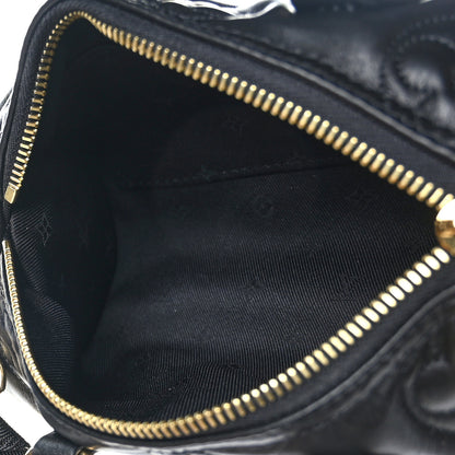 Louis Vuitton Calfskin Bubblegram Papillon BB Black 5 of 8