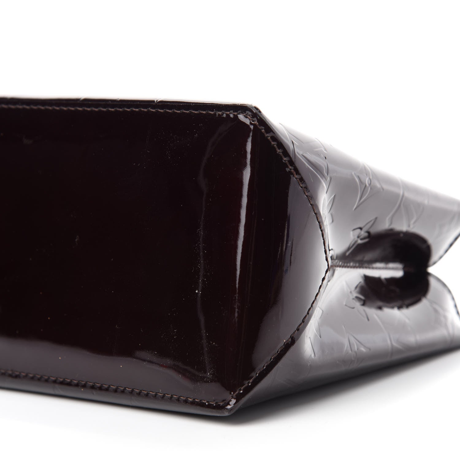 Louis Vuitton Vernis Wilshire PM Amarante 7 of 10