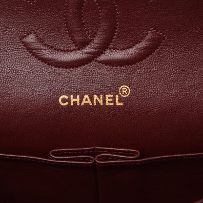 Chanel Lambskin Quilted Medium Double Flap Black 6 of 11