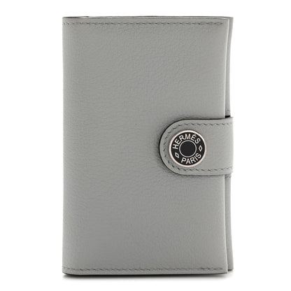 Hermes Evercolor Bi-Color RMS Card Holder Bleu Glacier Ardoise 1 of 20