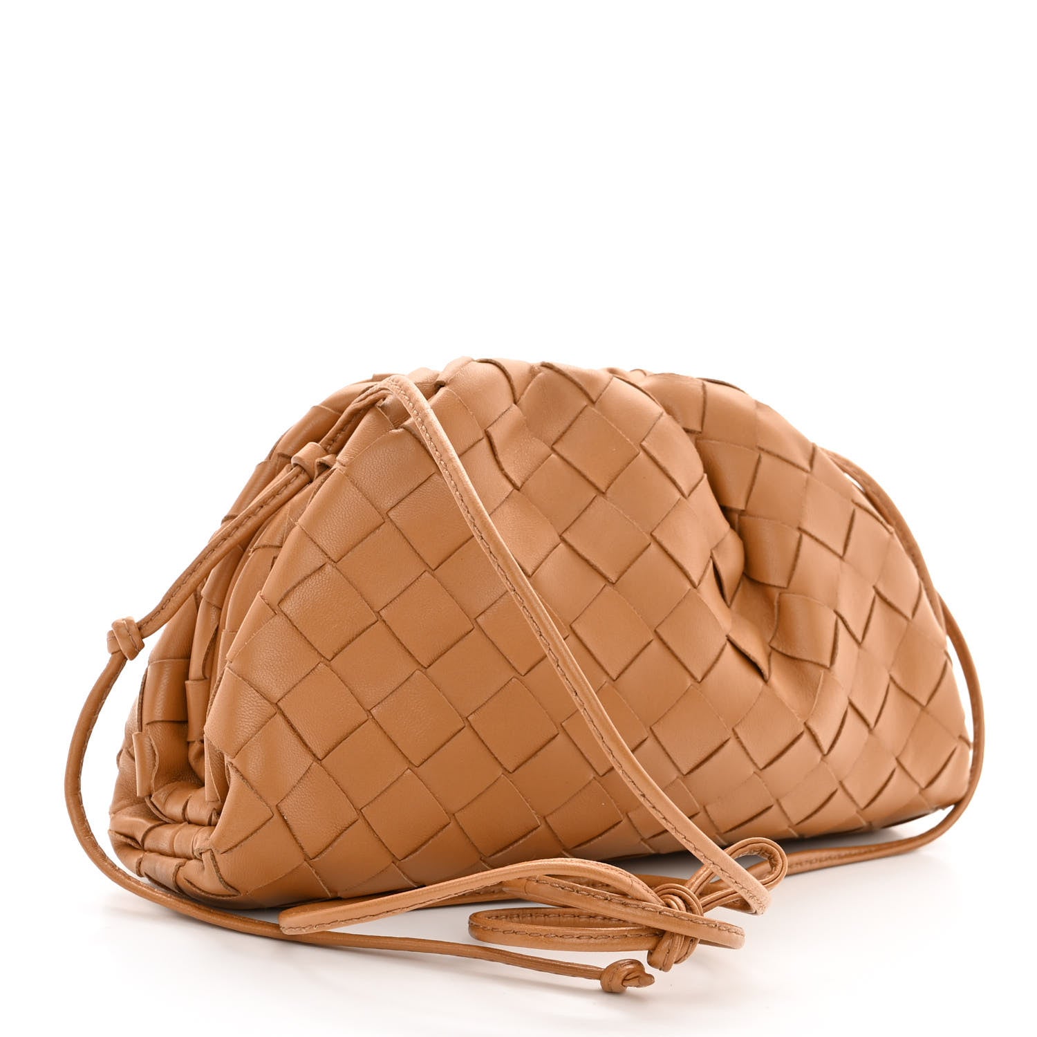 Bottega Veneta Nappa Intrecciato The Mini Pouch Carmel 3 of 9