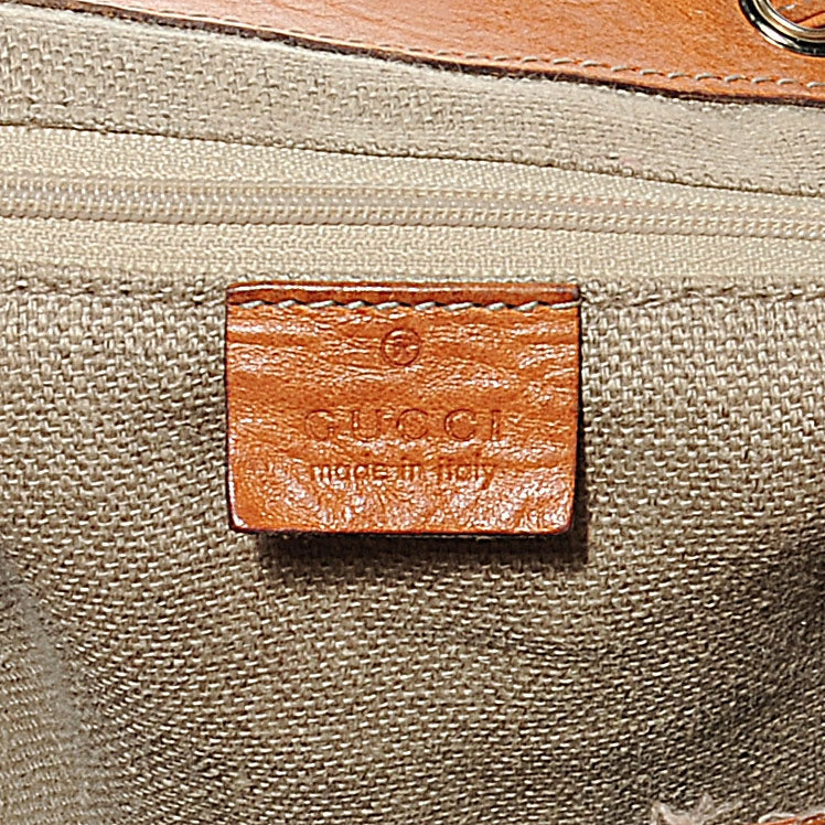 Calfskin Tattoo Heart Tribeca Messenger Bag Tan