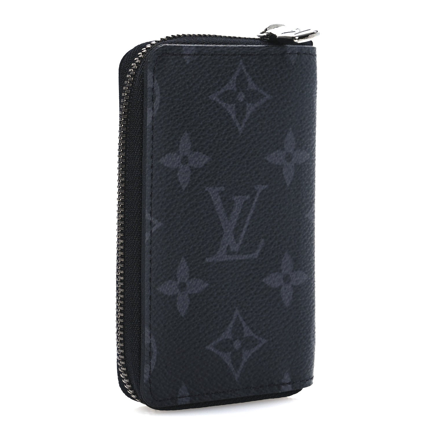 Louis Vuitton Monogram Eclipse Zippy Coin Purse Vertical 3 of 8