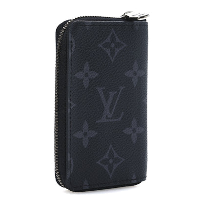 Louis Vuitton Monogram Eclipse Zippy Coin Purse Vertical 3 of 8