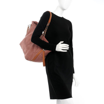 Chanel Canvas Small Double Face Tote Pink 2 of 8