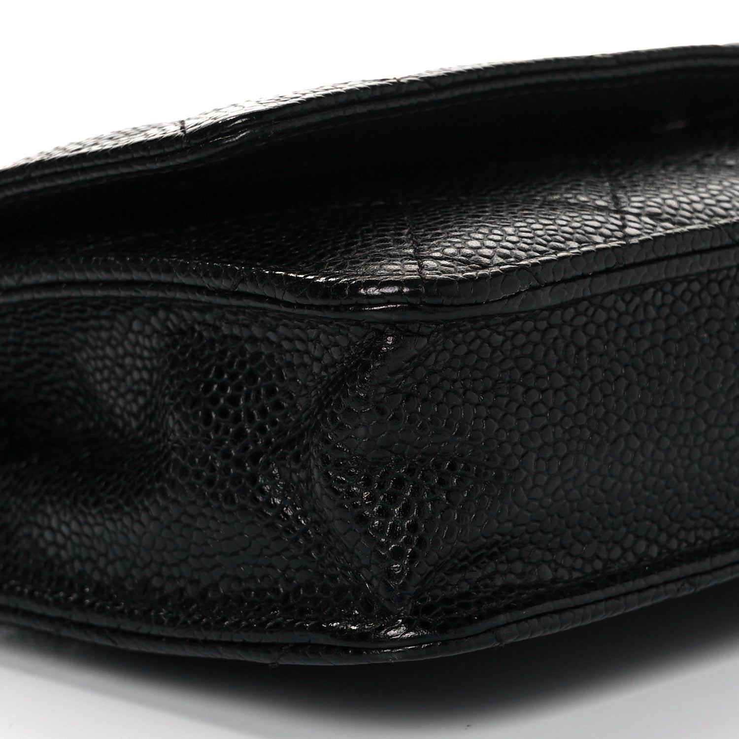 Chanel Caviar Quilted Wallet On Chain WOC Black 9 of 10