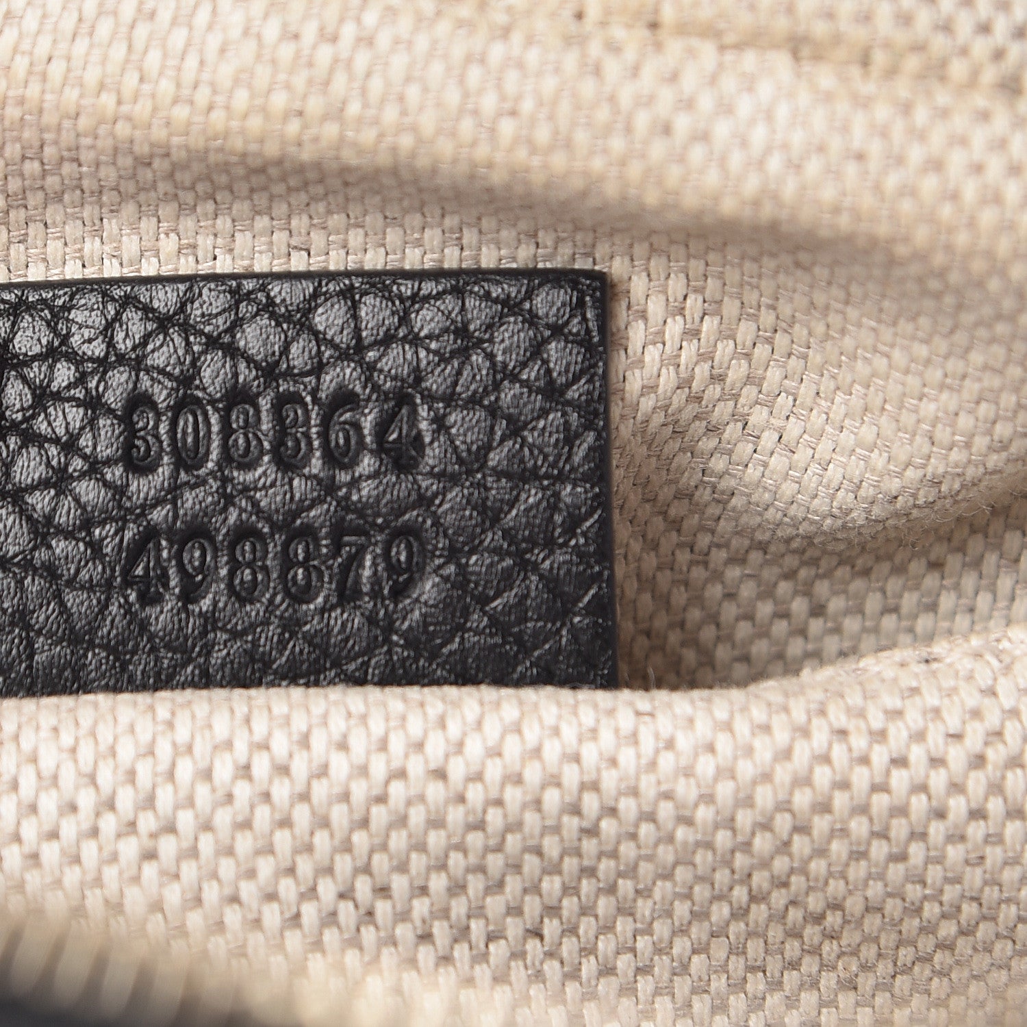 Gucci Pebbled Calfskin Small Soho Disco Bag Black 7 of 10