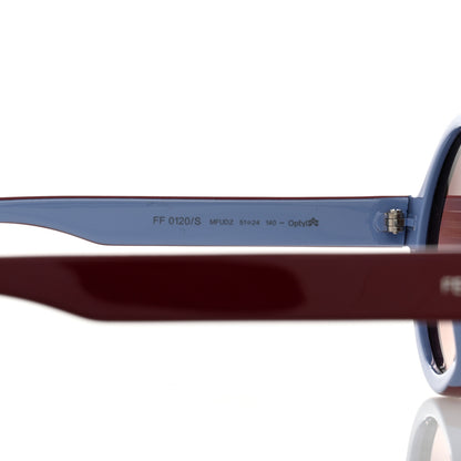 Fendi Round Sunglasses FF0120/S Pink Blue 5 of 7