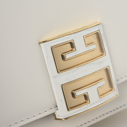 Givenchy Calfskin Small 4G Sliding Chain Bag Ivory 17 of 18