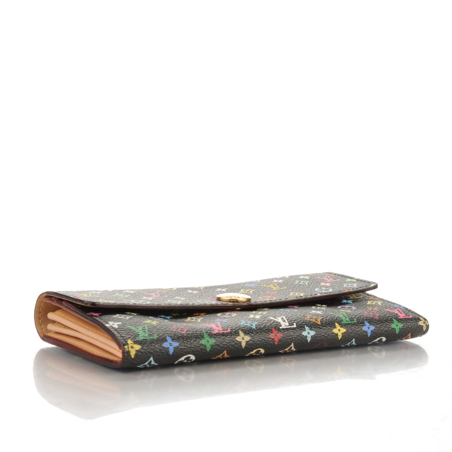 Monogram Multicolor Sarah Wallet Black