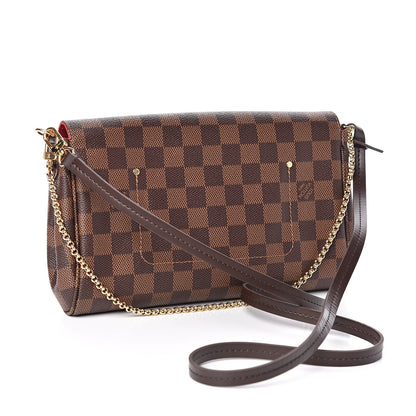Louis Vuitton Damier Ebene Favorite MM 3 of 11