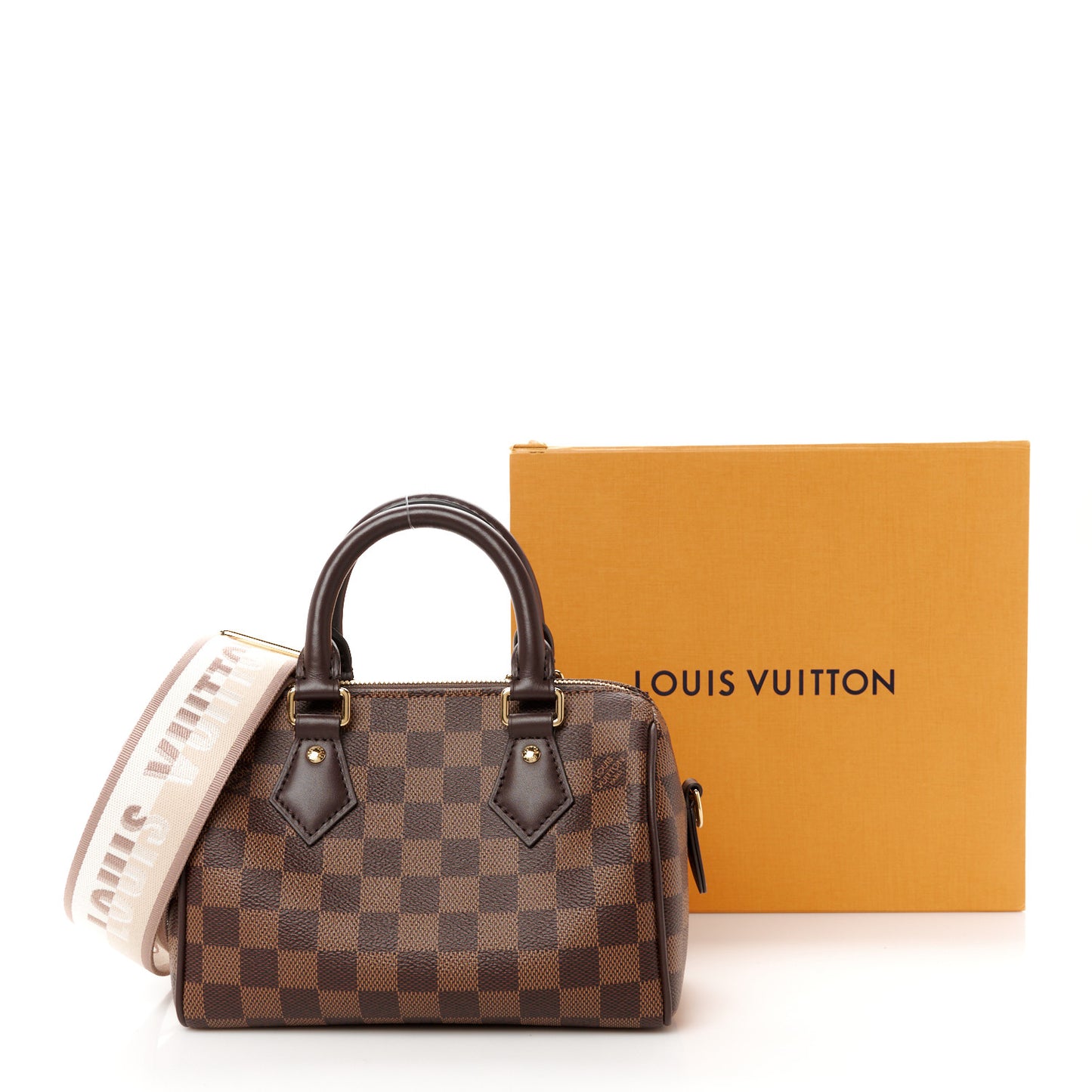 Damier Ebene Speedy Bandouliere 20