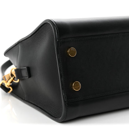 Saint Laurent Calfskin Monogram Baby Downtown Cabas Black 9 of 12