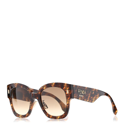 Fendi Acetate FF Sunglasses FF 0458/G/S Havana 1 of 8