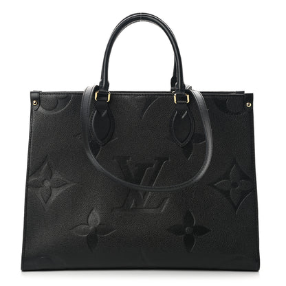 Louis Vuitton Empreinte Monogram Giant Onthego MM Black 1 of 8