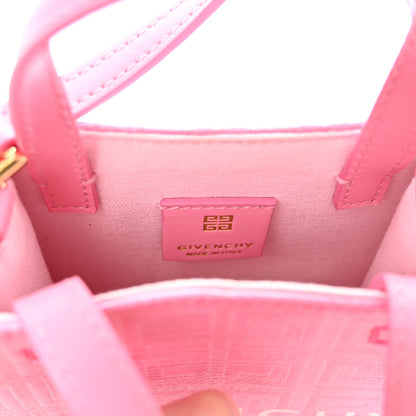 Givenchy Coated Canvas Logo 4G Mini Tote Tote Pink 6 of 9