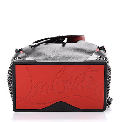 Christian Louboutin Calfskin Spiked Explorafunk Backpack Black 9 of 11