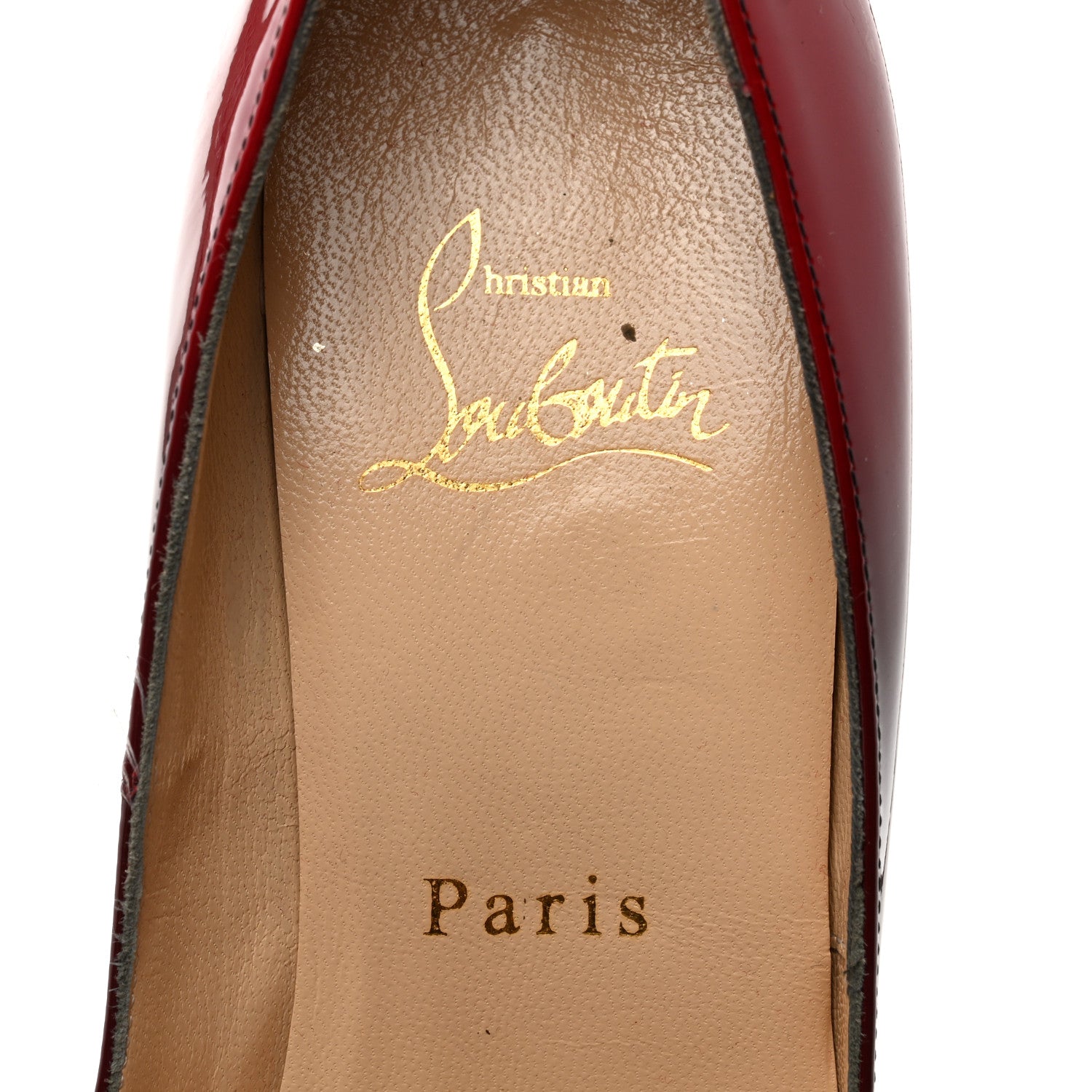 Christian Louboutin Patent Degrade New Very Prive 120 Pumps 36 Black Red 6 of 7