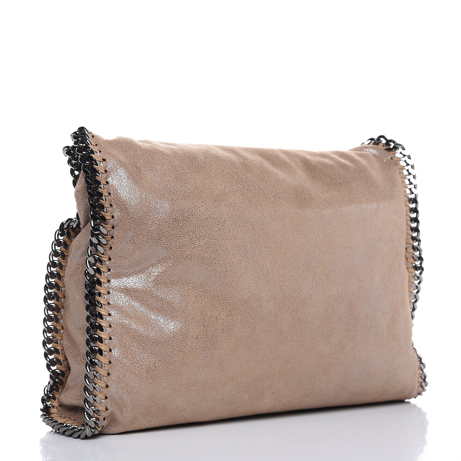 Stella McCartney Shaggy Deer Small Falabella Tote Taupe 3 of 9