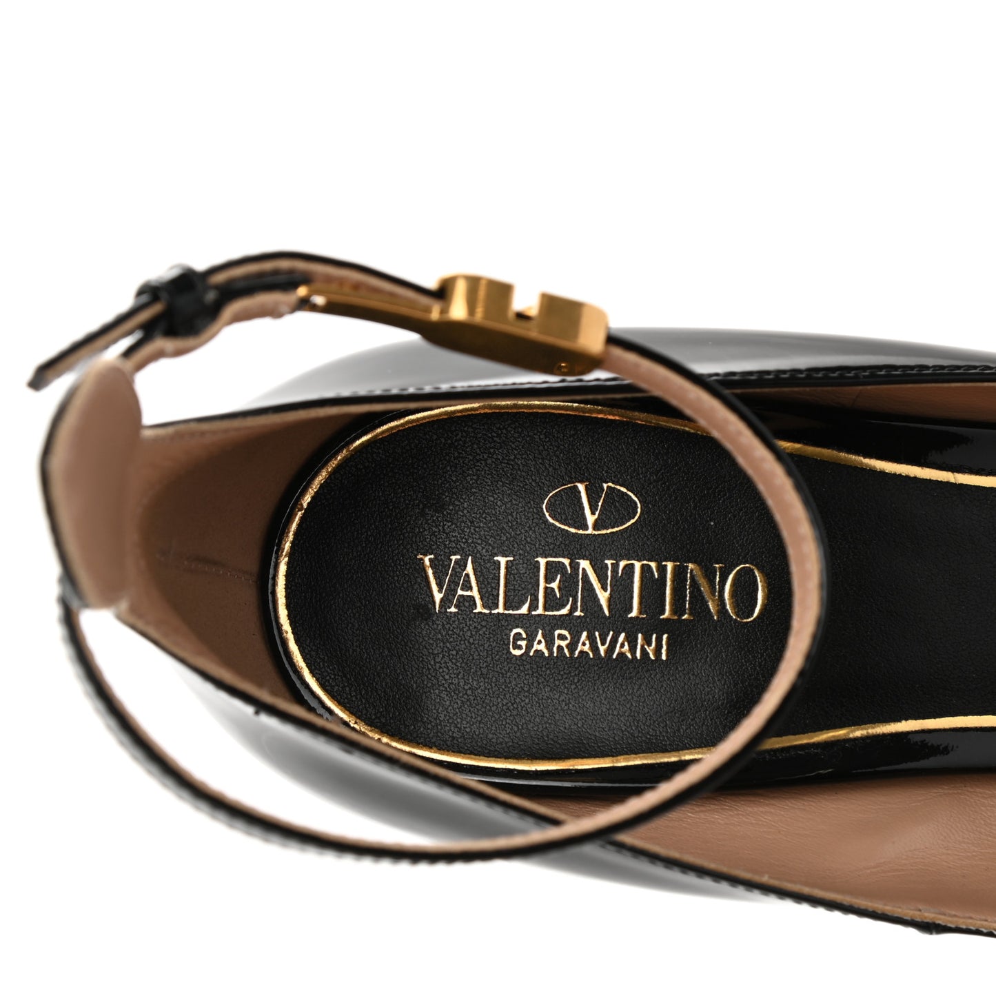 Patent Tan-Go 55/155mm Platform Pumps 38.5 Black