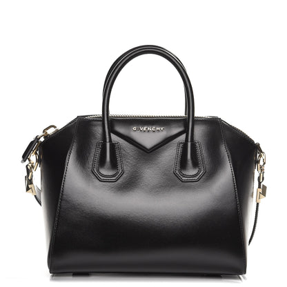 Givenchy Shiny Lord Calfskin Small Antigona Black 1 of 9