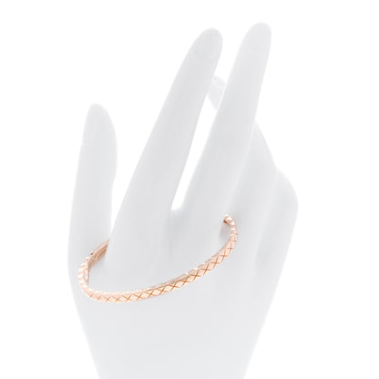 Chanel 18K Beige Gold Mini Coco Crush Bangle Bracelet S 2 of 4