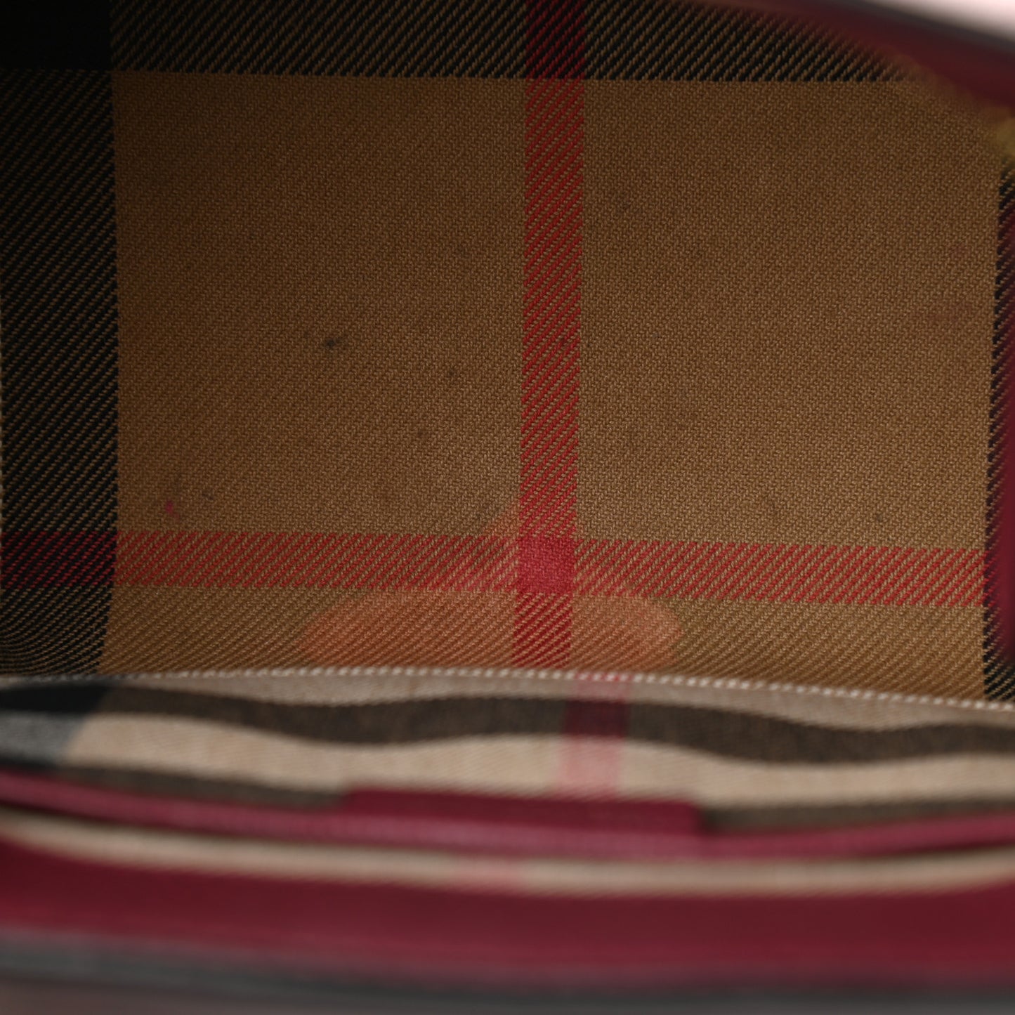 Soft Grain Calfskin Small Buckle Tote Dark Plum
