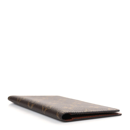 Louis Vuitton Monogram Checkbook Holder Case Wallet 3 of 7