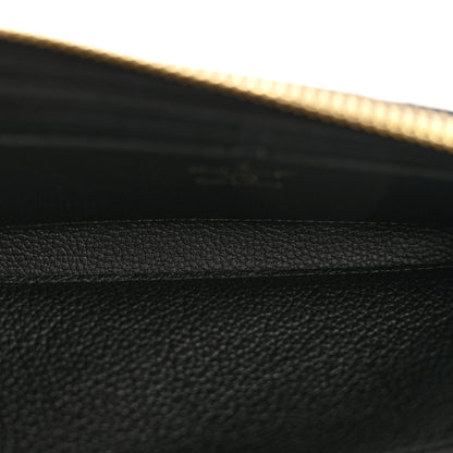 Louis Vuitton Empreinte Clemence Wallet Black 5 of 10