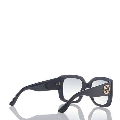 Gucci Acetate Square Frame Sunglasses GG0141S Black 4 of 7