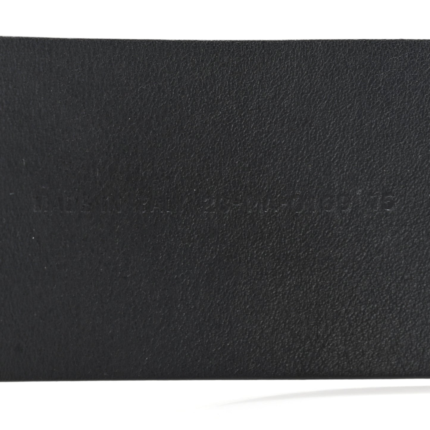 Calfskin Diorquake Belt 75 Black