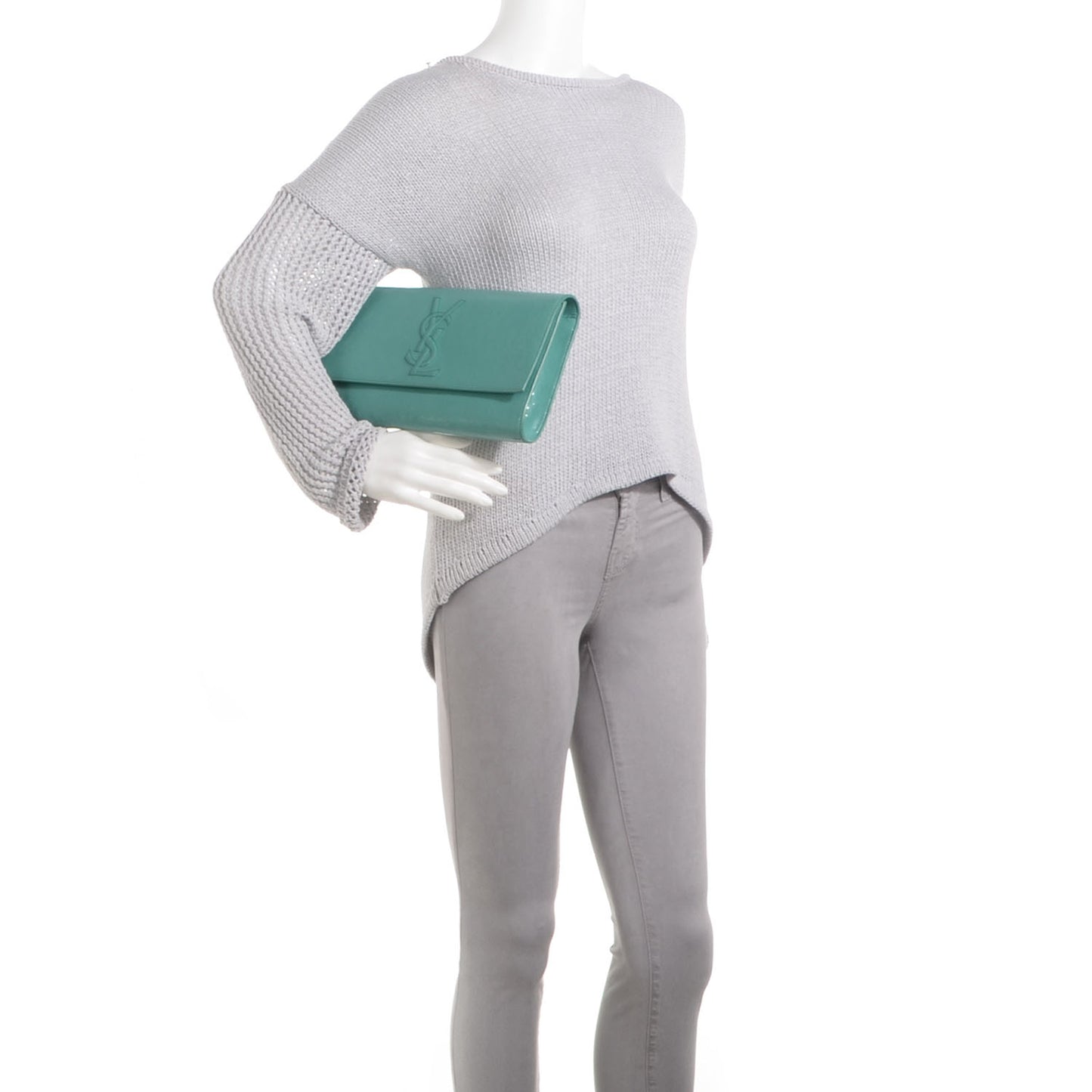 Patent Belle De Jour Clutch Seafoam
