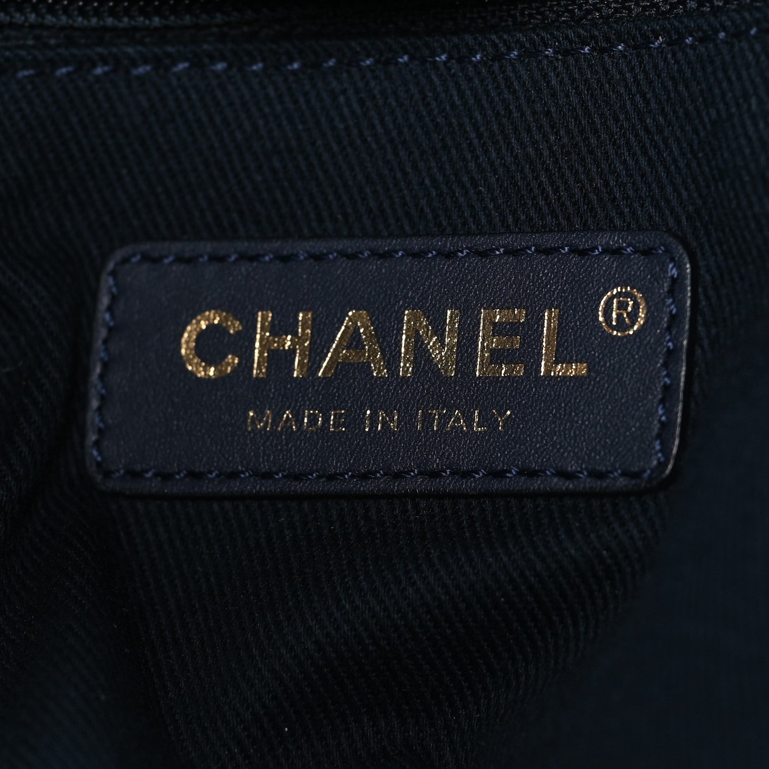 Chanel Lurex Boucle Medium Deauville Tote Blue 6 of 11