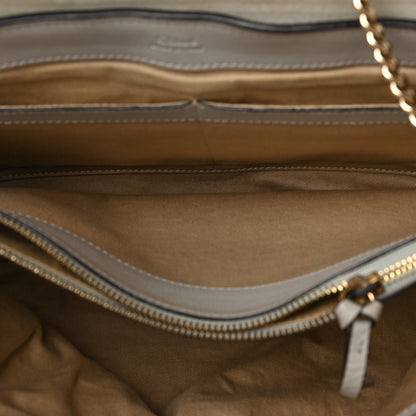 Chloe Calfskin Small Faye Day Shoulder Bag Motty Grey 5 of 9