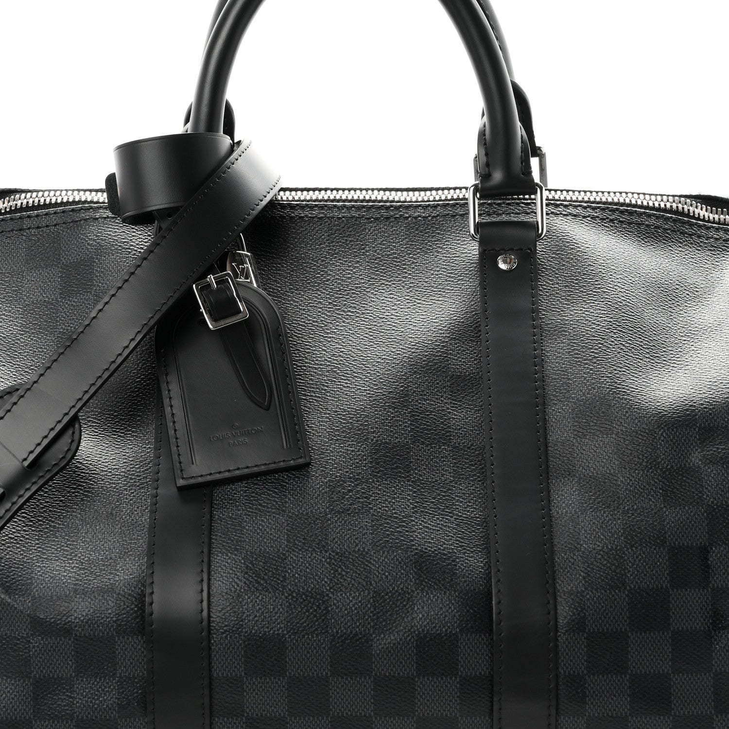 Louis Vuitton Damier Graphite Keepall Bandouliere 55 6 of 10