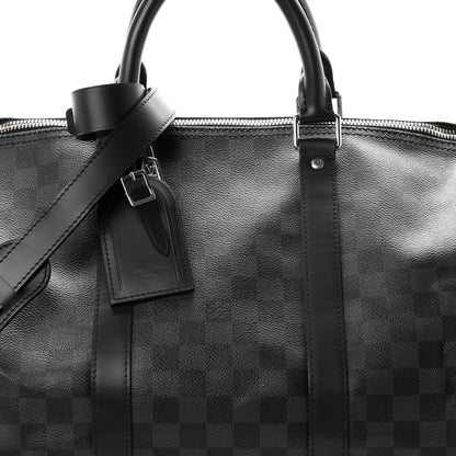 Louis Vuitton Damier Graphite Keepall Bandouliere 55 6 of 10