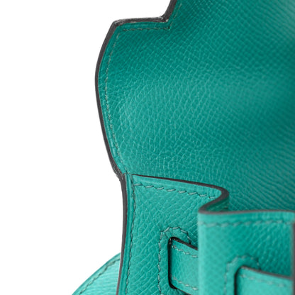 Hermes Epsom Kelly Sellier 25 Bleu Paon 13 of 14