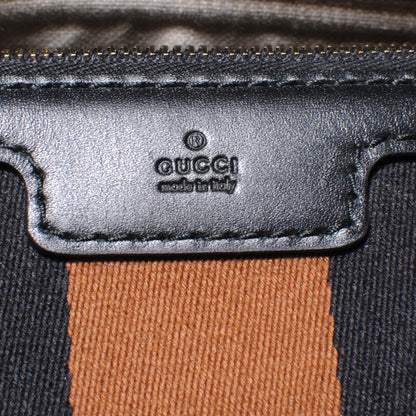 Gucci Diamante Vintage Web Medium Boston Black 7 of 9