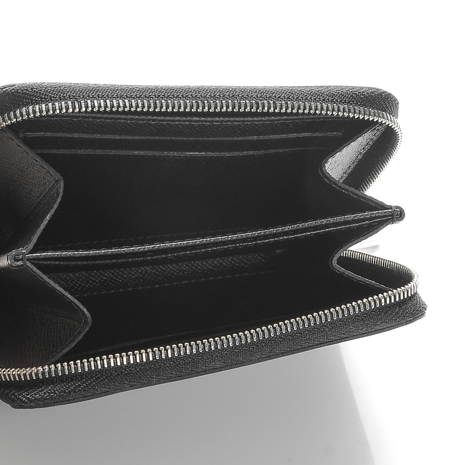 Louis Vuitton Epi Zippy Coin Purse Black 5 of 8