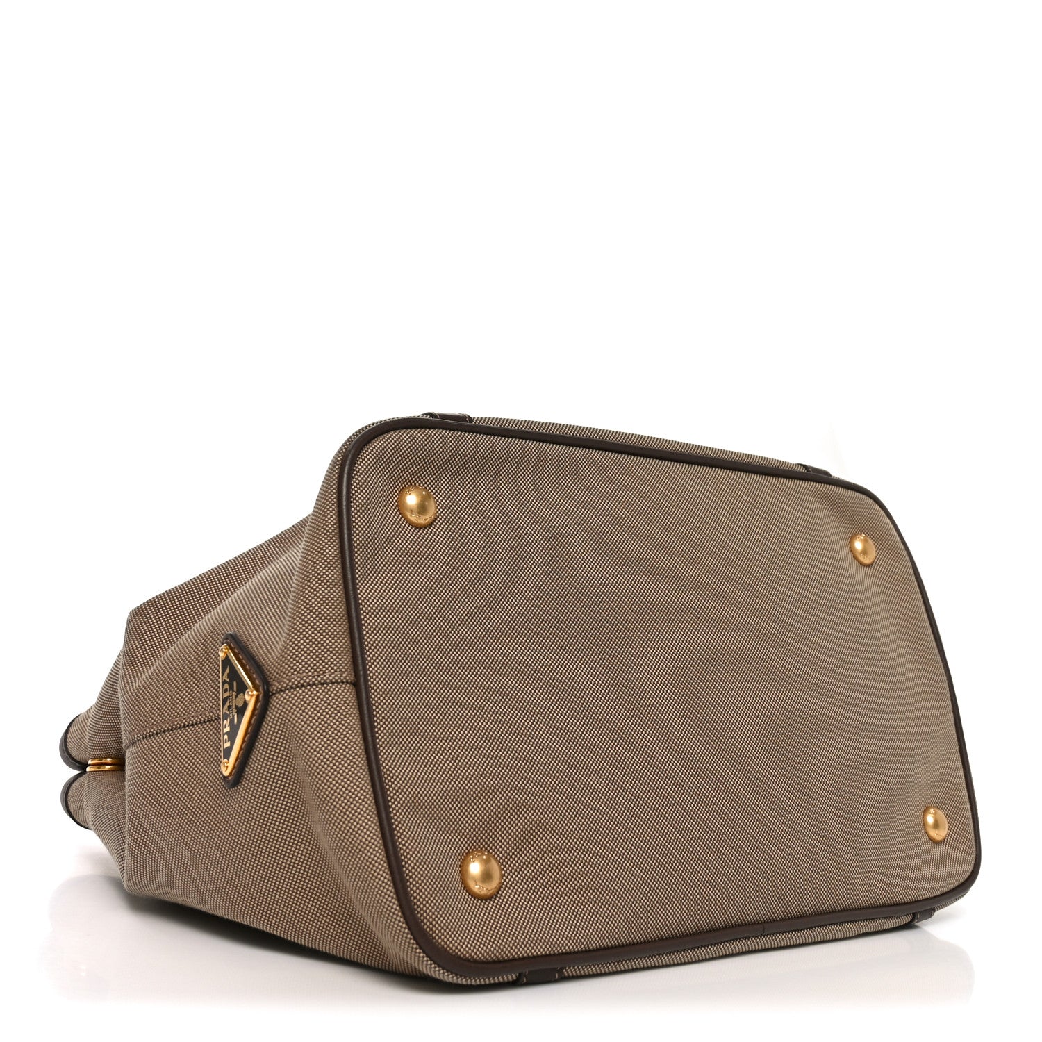 Prada Jacquard Logo Tote Corda Bruciato 4 of 9