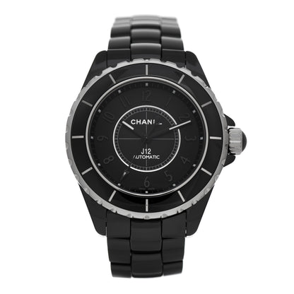 Chanel Stainless Steel Ceramic 38mm J12 Phantom Automatic Watch Black 1 of 5
