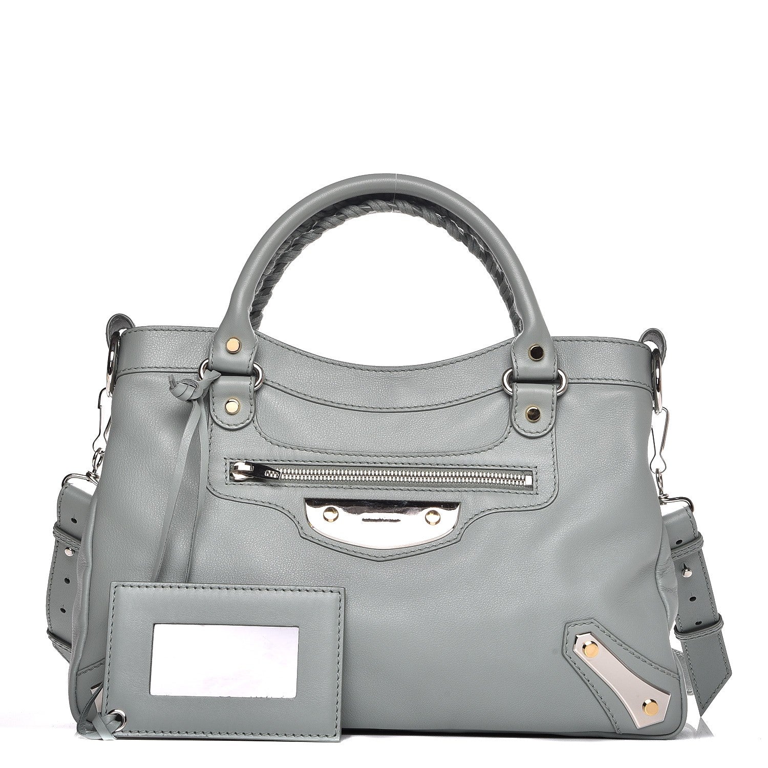 Balenciaga Veau Amp Plate Silver Hardware Town Vert Tilleul 1 of 7