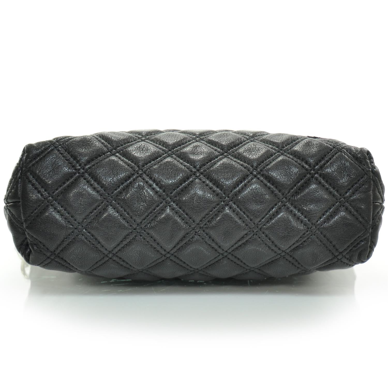 Marc Jacobs Leather Quilted The L Single Shoulder Bag Black 5 of 10