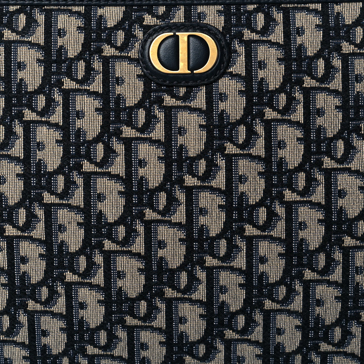 Christian Dior Oblique 30 Montaigne Pouch Blue 7 of 9