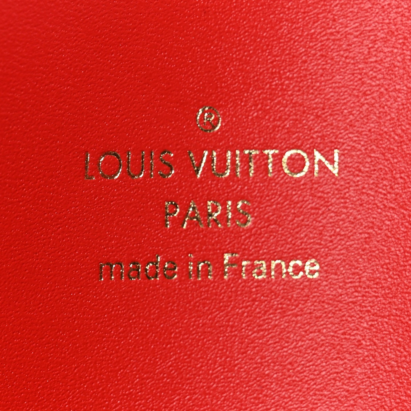 Monogram Medium Kirigami Pochette Insert Coquelicot