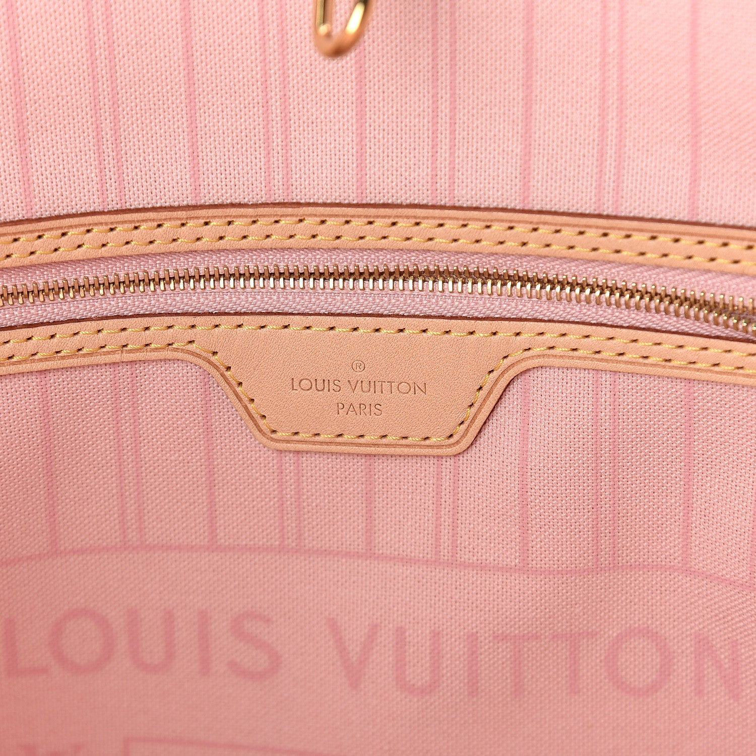 Louis Vuitton Damier Azur Neo Neverfull MM Rose Ballerine 5 of 8
